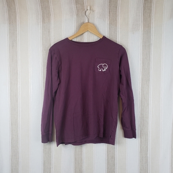 Ivory Ella Long Sleeved Tshirt Purple‎ Size Small - Picture 1 of 9